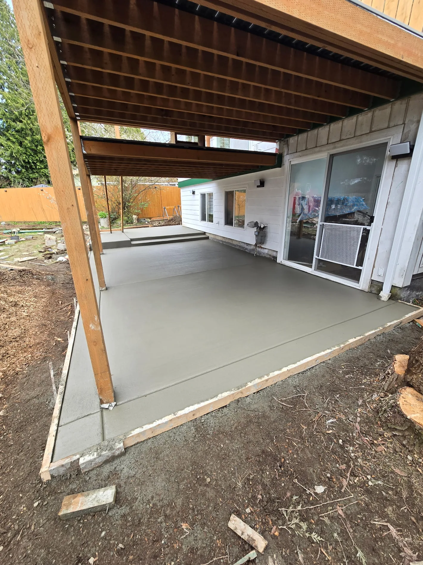 Covered Patio Slab